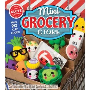 Air-Dry Clay Mini Grocery Store